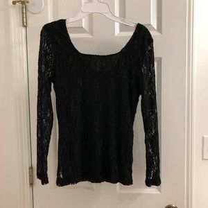 Dressy black Top long sleeve